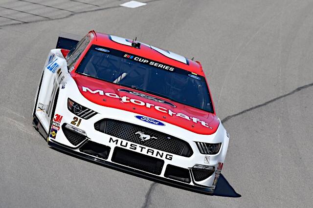 Wood Brothers Racing's Matt DiBenedetto finished second in just his second start for the team. Wood Brothers Racing's Matt DiBenedetto finished second in just his second start for the team.